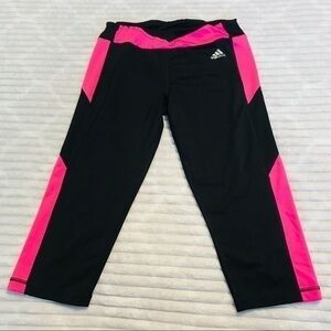Adidas ClimaLite Black Pink Running Tights legging